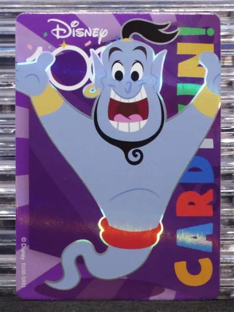 GENIE 2023 CARD.FUN Disney 100 Joyful #D100-SR61 BASE Holofoil Aladdin ...