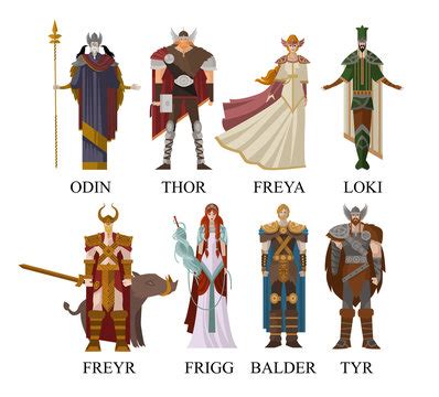 Ancient Vikings Gods