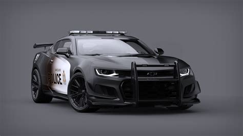 Camaro Zl1 Police Car