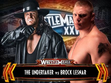 Undertaker vs Brock Lesnar !!!!!!!!!!!!!! No Way - I like The Undertaker