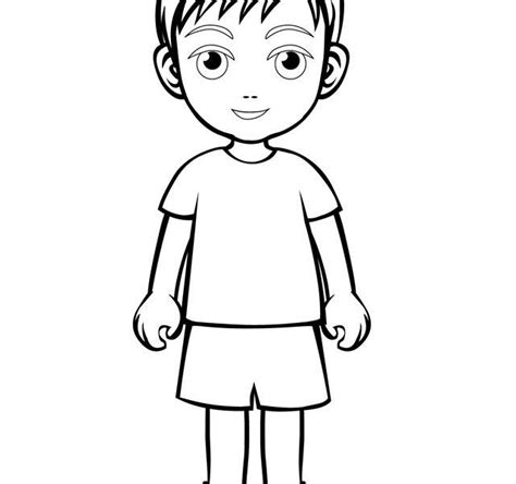 Little Boy Drawing | Free download on ClipArtMag