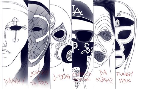 Hollywood Undead masks by Linzi92 on DeviantArt