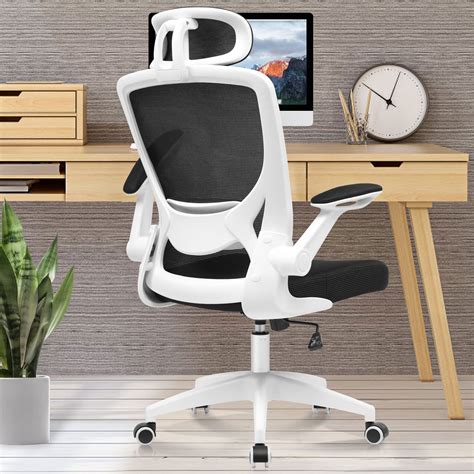 KERDOM Ergonomic Office Chair, Breathable Mesh Desk Chair, Lumbar ...