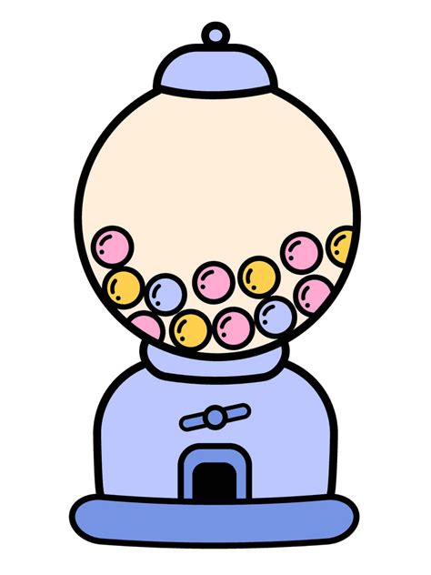 Gumball Machine Clipart Free Photos - ClipartLib