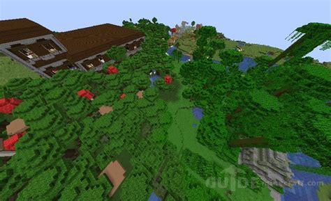 Mansion with Jungle Temple and Village seed for Minecraft 1.17.1/1.16.5/1.15.2/1.14.4