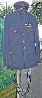 WW2 Royal NEW ZEALAND Air Force RNZAF PILOT Officer's UNIFORM Tunic ...