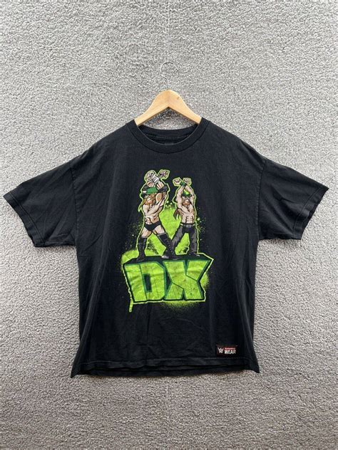 Wwe WWE Authentic Wear Degeneration X DX Army Black T-Shirt HHH | Grailed