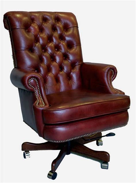 High End Leather Office Chair | Office chair design, Executive office chairs, Leather office chair