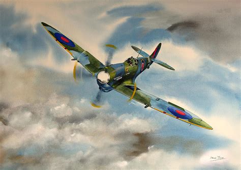 Spitfire 2 Painting by Steve Jones - Fine Art America