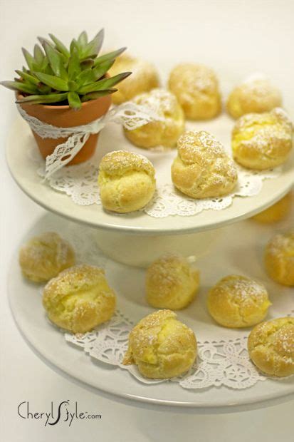 Mini cream puff pastries recipe - Everyday Dishes & DIY | Puff pastry ...