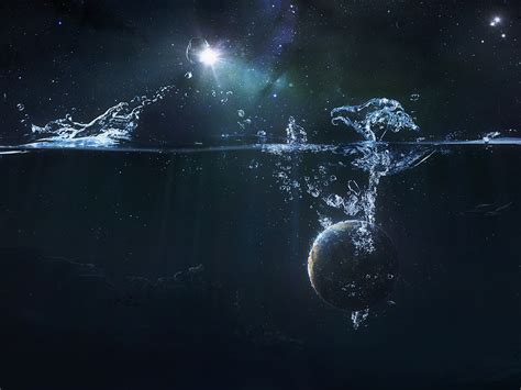 Interstellar Splash HD Wallpaper