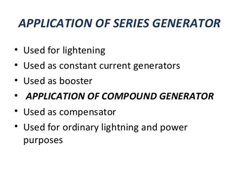 Linear Dc generator