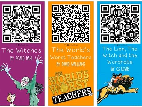 QR Code Library PRINTABLE cards (katie_wlknsn) | Teaching Resources