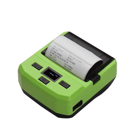 Portable Wireless BT 80mm Thermal Barcode Printer Label Maker Machine ...