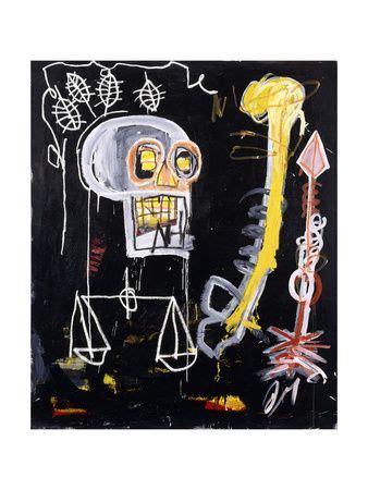 Jean Michel Basquiat Skull