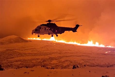 Iceland volcano: Aerial video shows awe-inspiring might of eruption ...