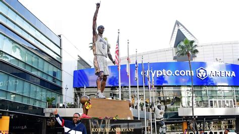 Errors on Kobe Bryant statue outside of Crypto.com Arena to be fixed - ESPN