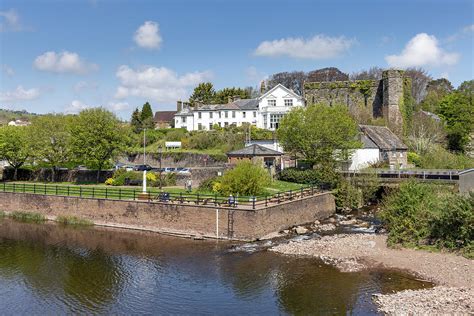 Brecon Castle and Castle Hotel Photograph by Jim Monk - Pixels