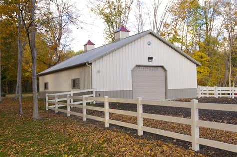 Morton Buildings horse barn in Illinois. | Equestrian/Horse Barns | Pinterest | Metals, Storage ...