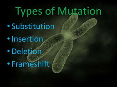 Mutation, Types and Causes, Chromosomal Variation in Number, Gene Mut…