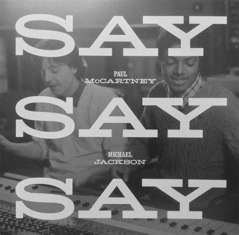 Paul McCartney, Michael Jackson - Say Say Say (2015, Translucent, Vinyl) | Discogs