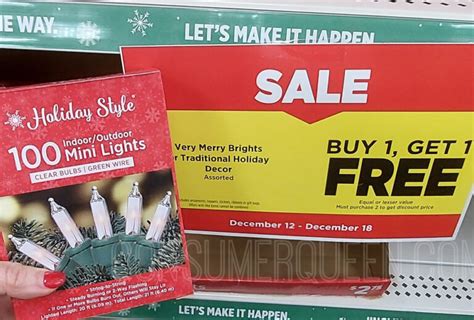 Christmas Lights BOGO Free at Dollar General