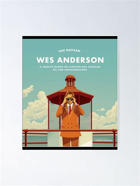 "Wes Anderson " Poster for Sale by elliemartinn | Redbubble