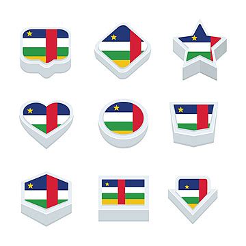 African Countries Flags Set 6 Sign Africa Vector Vector, Sign, Africa, Vector PNG and Vector ...