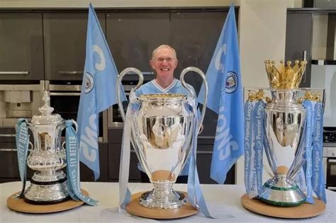 'The Champions League trophy is in my kitchen!' - Man City surprise fans who missed treble ...