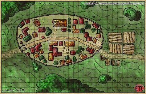 Map 61 – Walled Town