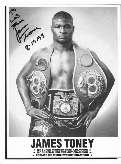 James Toney IBF Super Middleweight World Champion | African Ring