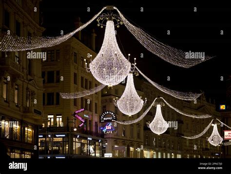 Christmas Lights Vienna Stock Photo - Alamy