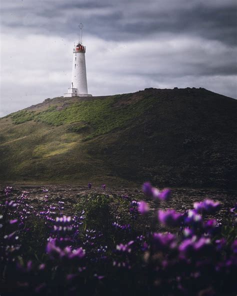 Reykjanes Lighthouse, Iceland - by Fredrik Strømme | Lighthouse photos ...