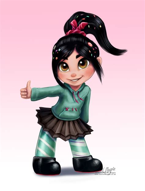 Vanellope - Wreck-It Ralph Fan Art (34826930) - Fanpop