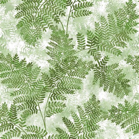 Advantage 57.8 sq. ft. Cyathea Green Fern Wallpaper-2811-LV04352 - The ...