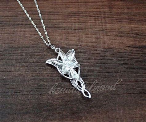 Arwen Evenstar Necklace LOTR Lord of the Rings by edithbeth