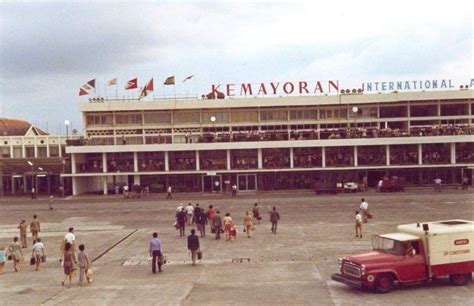 Kemayoran airport, Jakarta, 1960-70ies | Indonesia, Kota, Bangunan