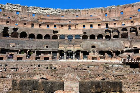 Seating Arrangements inside Colosseum’s Arena in Rome, Italy - Encircle ...