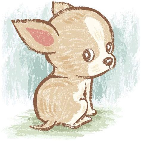 Chihuahua on Behance | Chihuahua art, Chihuahua drawing, Cute chihuahua