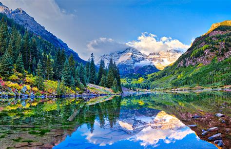 A Lake in Colorado, USA : r/pics