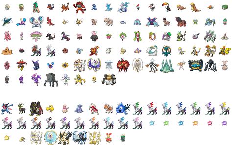 Gen 7 Pokemon sprites by leparagon on DeviantArt