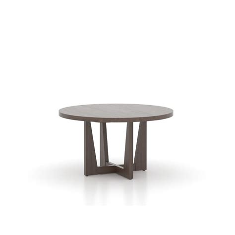 Canadel Modern TRN 5454 MK 29 29 Round wood table | Steger's Furniture ...