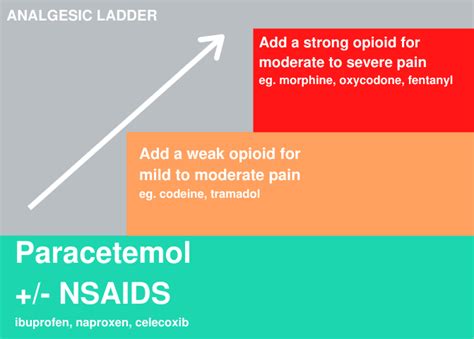 How To Use Pain Medicines - The Analgesic Ladder | Medmate