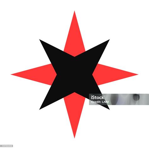 Quakers Star Symbol Illustration Stock Illustration - Download Image Now - Art, Black Color ...