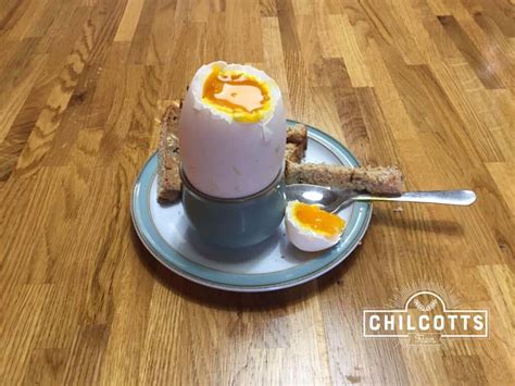 Soft Boiled Goose Egg with Soldiers | Chilcotts Farm