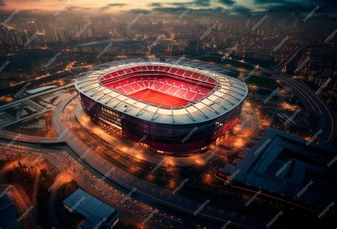 Premium AI Image | REALISTIC 4K STADIUM PHOTO