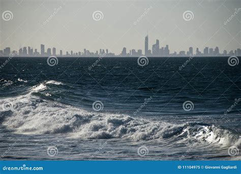 Surfers Paradise Skyline, Australia, 2009 Stock Image - Image of ...