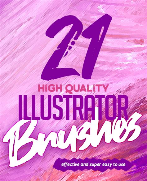 21 High Quality Illustrator Brushes | Vector | Graphic Design Junction