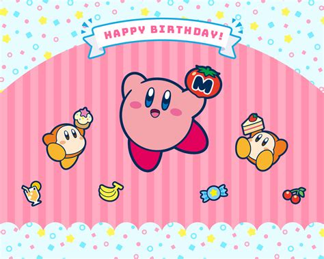 Happy Birthday Kirby Wallpapers Up For Download – NintendoSoup