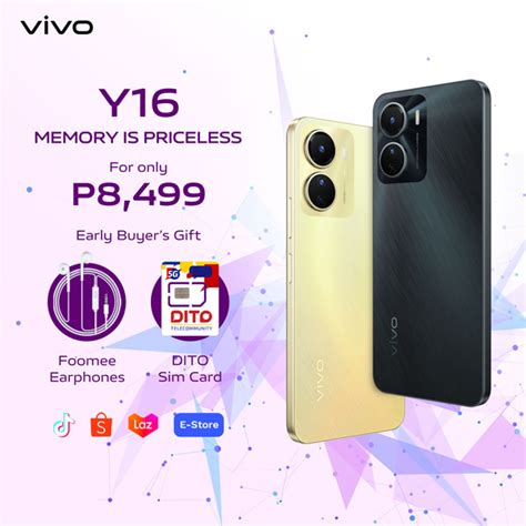 vivo Y16 launches in the Philippines, 128GB model priced at Php 8,499 - Technobaboy